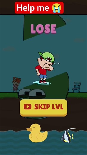 Rush to toilet funny game new update 😧 #funny #5mveiws