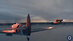 211K views · 2K reactions | This is CGI - One of our scenes of the Spitfire vs the V-1 flying bomb, that didn't make the final cut ,way too much rudder for instance amongst a few other things. Still, a great shot though ! | SpitfireCGI | Facebook