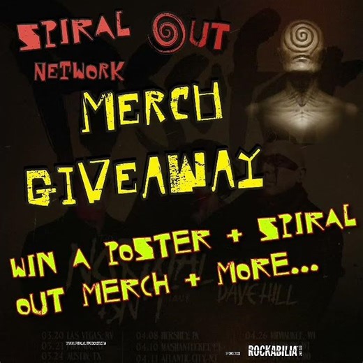 Subscribe to Spiral Out Network and comment on this video to win a Puscifer poster by April 1.