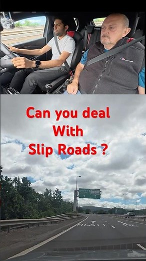 Can You Use A Slip Road ? #ukdrivingtest