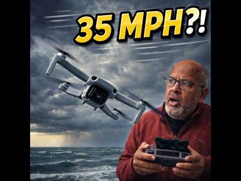 Don't Fly Your Drone in 35 MPH Wing... Here's Why