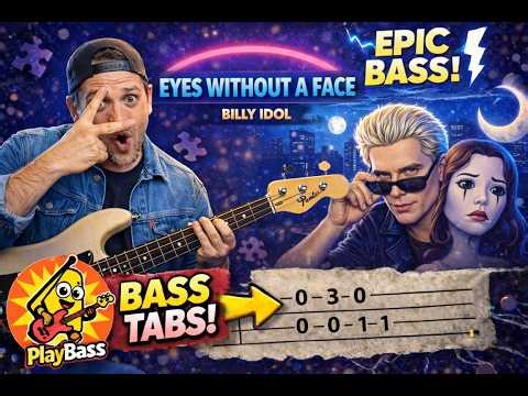 Eyes Without a Face – Billy Idol (No bass + Play along Tabs)