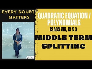 Middle Term Splitting Made Easy | Factorization with Large Numbers | Quadratic / Polynomials