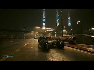 Cyberpunk 2077 - PC Bladerunner Spinner Mod Test Flight 2