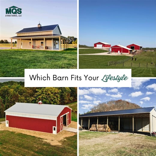 퐖퐡퐢퐜퐡 퐁퐚퐫퐧 퐅퐢퐭퐬 퐘퐨퐮퐫 퐋퐢퐟퐞퐬퐭퐲퐥퐞? ️ We build all kinds of barns—but...