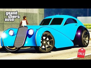 GTA 5 Online Truffade Z-Type Review & Best Customization SALE! 1937 Bugatti Type 57 - Beautiful Car