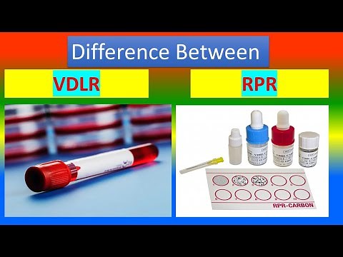 Difference between venereal disease research laboratory (VDRL) and Rapid Plasma Reagin (RPR)