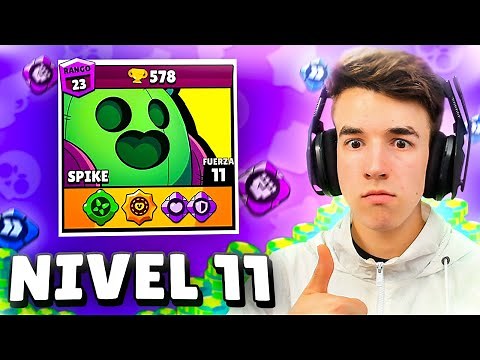 COMPRO GEMAS Y MAXEO MI PRIMER BRAWLER AL 11 en BRAWL STARS