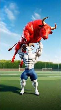 Uncle Ronaldo save Tuna form Red bull 🔴|| #usaviralvideo #english #tiktok #funny #bull #fact