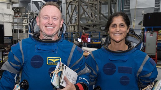 NASA shares an update on two astronauts stranded in space. | E! News