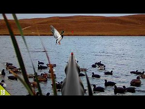 SOLO Kayak Hunt Over a COOT RAFT! | 28 Gauge Duck Hunting