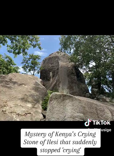 Mystery of Kenya's Crying Stone of Ilesi Explained