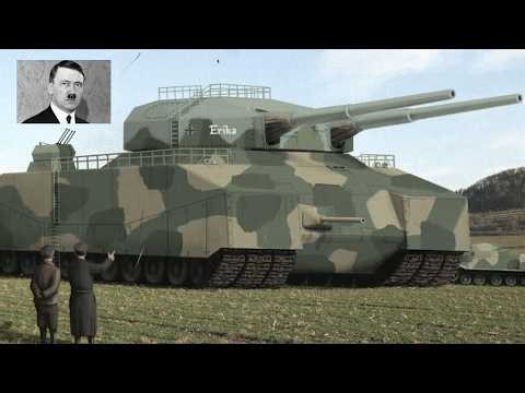 Landkreuzer P.1000 Ratte | Proč chtěl Hitler postavit tank o hmotnosti 1 000 tun?