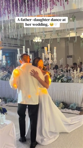 Emotional Father-Daughter Dance at Wedding