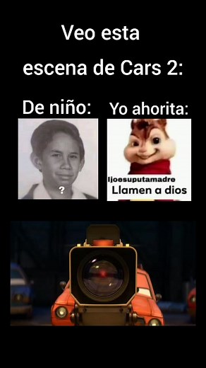 ay wey #fyp #cars #humor #pixar #disney #xd #lol #cars2 #parati | cars 2