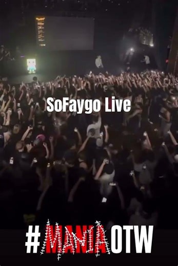 SoFaygo performing MM3 and announcing his new album MANIA #sofaygo #concert #rap