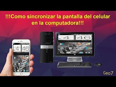 Conecta la pantalla de un android en la PC con Wi-Fi y USB/ Fácil y rápido