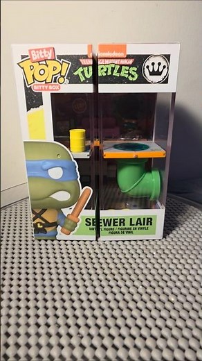 Bitty Pop Bitty Box Teenage Mutant Ninja Turtles Sewer Lair. #bittypop #funkopop #tmnt