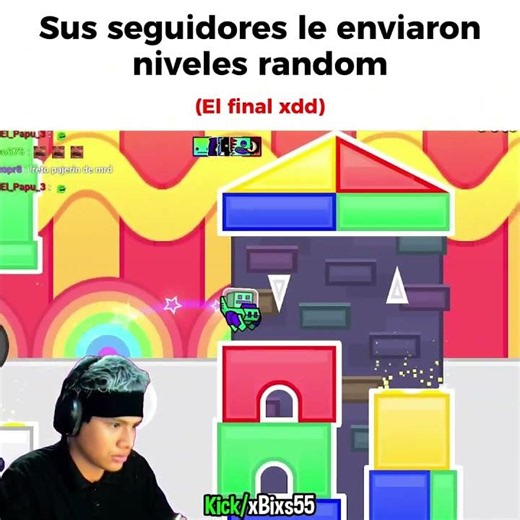 NIVELES ALEATORIOS DE SEGUIDORES EN GEOMETRY DASH #parati #memes #viral #shortsvideos