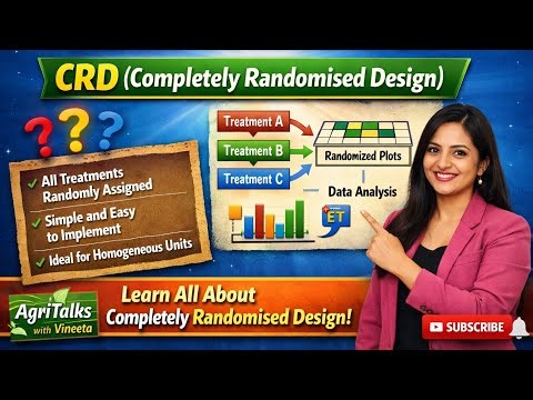 CRD in Statistics & Agriculture | Easy Explanation with Example 📈 #shorts #viralvideo #viral