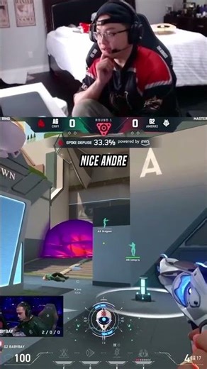 He's A Caster... #valorant #g2 #valorantclips #babybay #gaming #vct