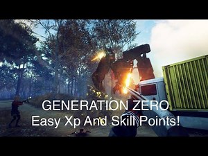 GenerationZero Easy XP And Skill Point Farm!