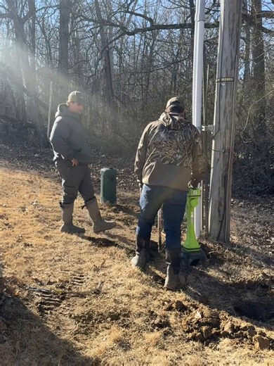 Oh ya know, just a normal day of locating #internet #fiber#fiberinternet#madisonvilleky#litfiber