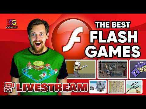⭐ Dosgamert revisits: 👍 FLASH & JAVA Games 🔴 Live!