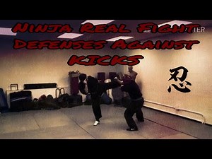 Bujinkan Makoto Dojo! MMA Kick Defense Basic.