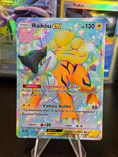 Raikou Card Fan Art - Etsy UK