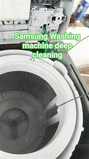 Samsung washing machine deep cleaning #srshomeappliancerepair #washingmachine #repair