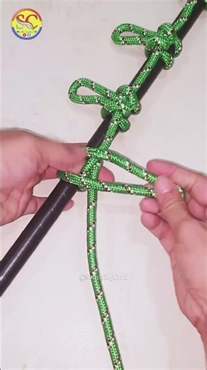 Easy Rope Knot 💡 Step by step tutorial 10