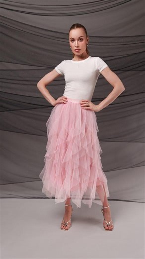 Layered Tulle Skirt PDF Pattern | Tiered Midi Tulle Skirt Sewing Pattern | Women Ballet Tulle Skirt | Instant Download - Etsy