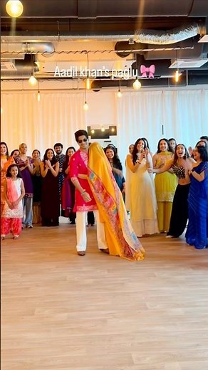 She had her chunni moment with #aadilkhan what about you all ? #aadilkhanchoreography #boyfriend