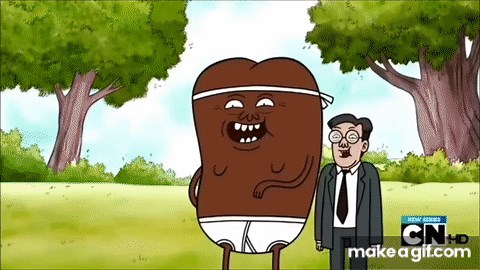 Regular Show - Coffee Bean on Make a GIF