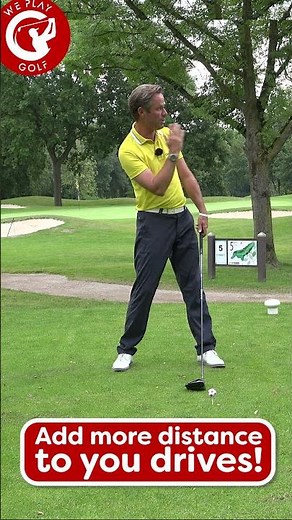 Add more distance to your drives with these simple tips #shorts