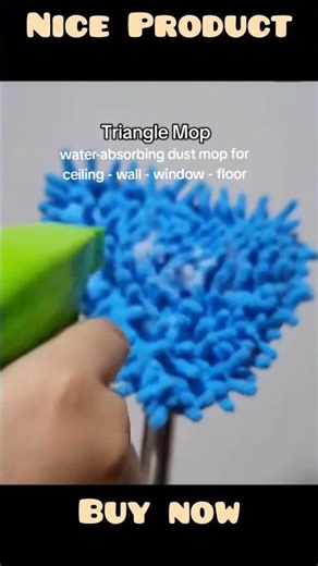 Rotating Triangle Mop Retractable Ceiling Mop #shopeetagtowin #ShopeeTagToWin