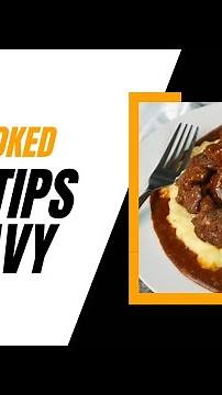 Slow Cooked Beef Tips & Gravy!