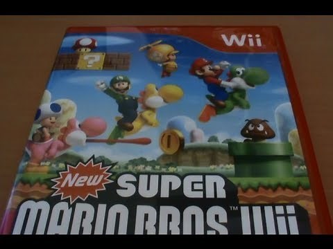 New Super Mario Bros. Wii Unboxing