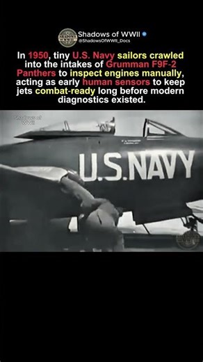 Tiny Sailors Crawled Into Jet Engines?! | U.S. Navy History