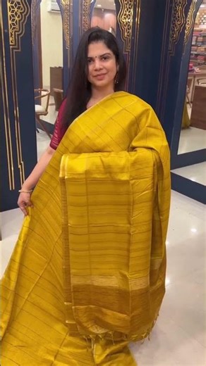 Handloom Matka Silk SareeProduct Code - TTDS2896 #sareelovers #sareead | templedesigner.com