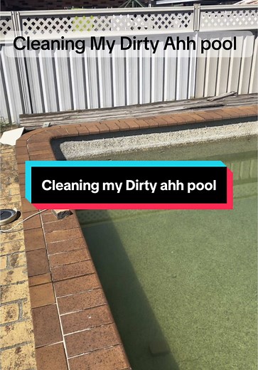 Cleaning my pool 🏊 #pool #poolday #poolcleaning #cleaning #cleaningtiktok #Summer #blowthisup #fyppppppppppppppppppppppp #fypage #fyp #australia #aussie #aussietok #aussielife