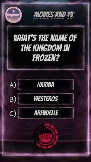 Beginner Movies & TV Quiz 🎬 Easy 5-Question Challenge
