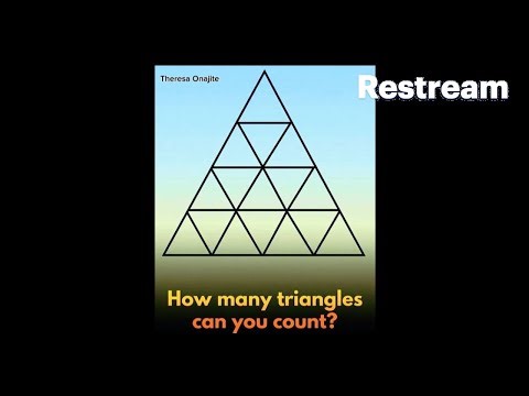 How many triangles can you count? 📐