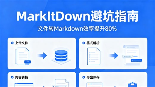MarkItDown 拆解 文件转 Markdown 天花板