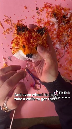 DIY Pom Pom Fox: From Fail to Finished Yarn Craft