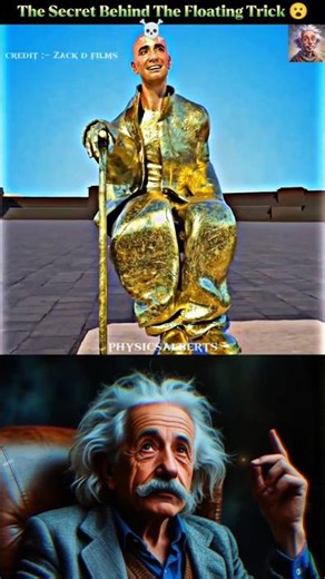 The Truth Behind the Floating Trick#physics #sigmateacher #shortvideo