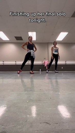 Emotional Senior Tap Dance Solo Performance