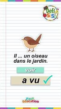 Défi 5/5 – Passé composé : Aller, venir, faire et dire 🎯 – Exercices en vidéo (CE2, CM1, CM2)