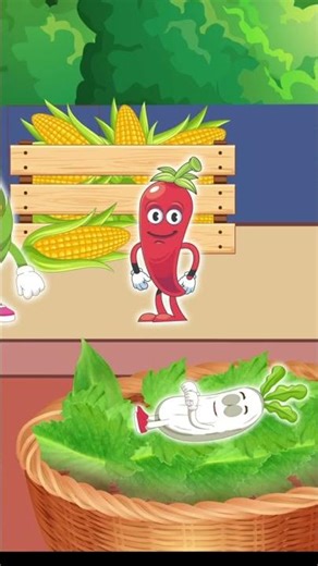 Sabziyon Ka Bazar Part 4 #shorts #hindirhymes #smartkids _TV